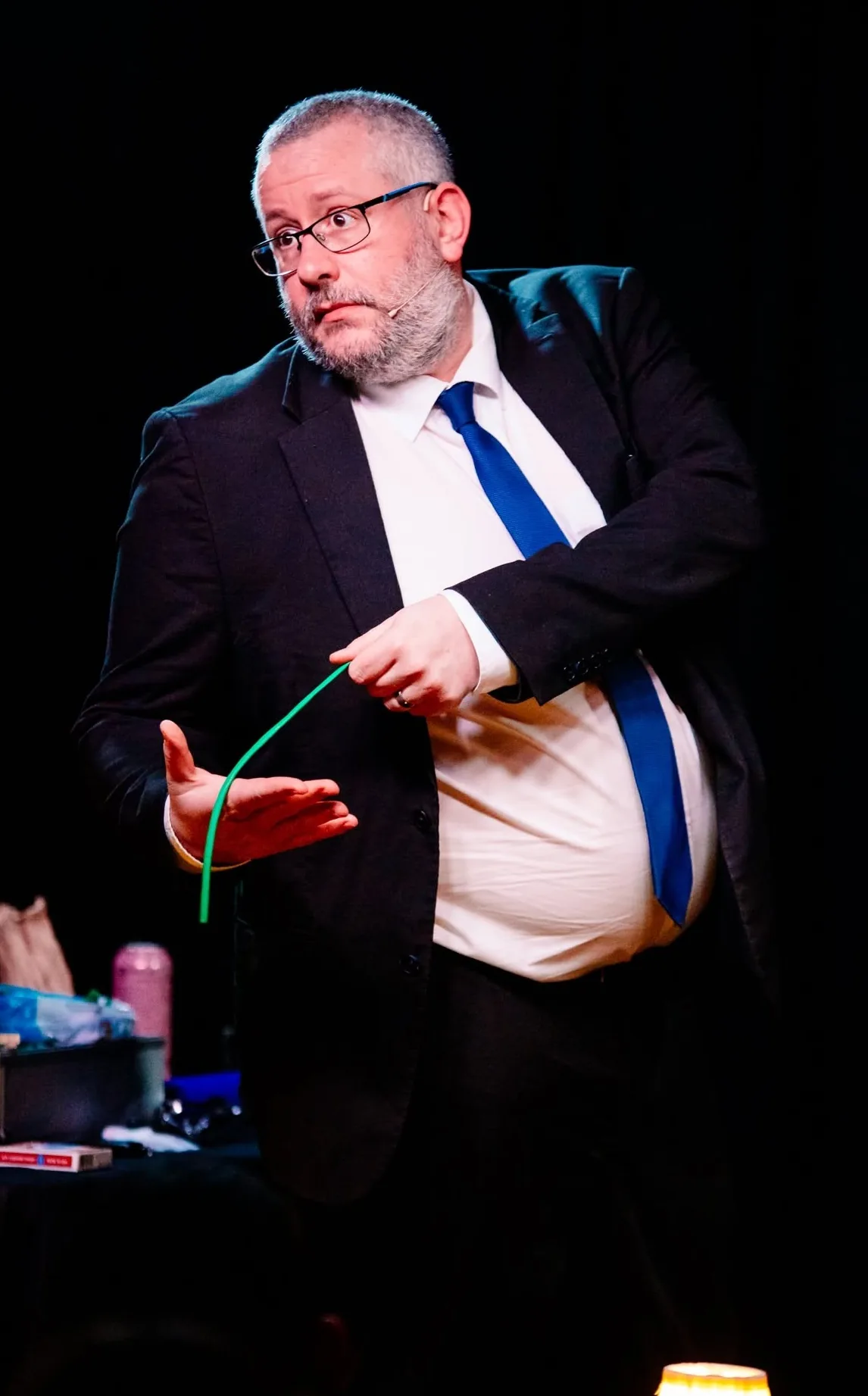 Interactive family magic performance